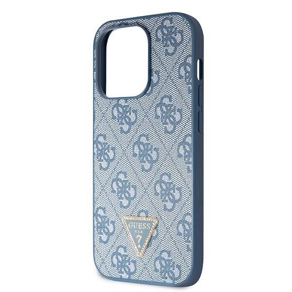 GUESS GUHCP14LP4TDSCPB IPHONE 14 PRO 6.1 "BLUE/BLUE HARDCASE CROSSBODY 4G METAL LOGO