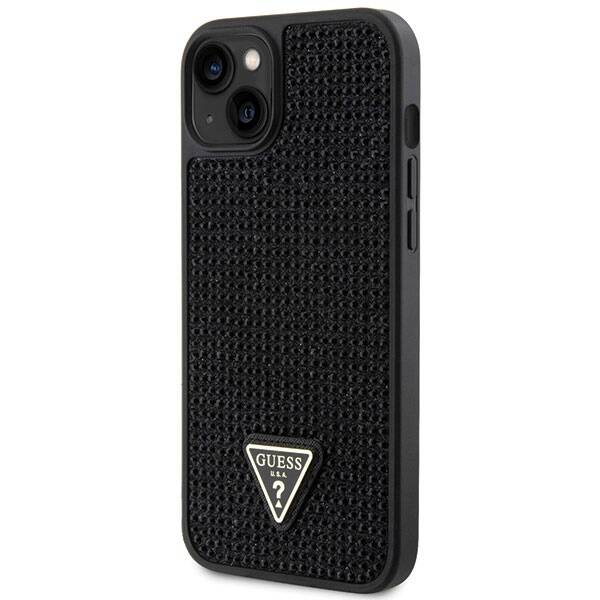 GUESS GUHCP14MHDGTPK IPHONE 14 PLUS / 15 PLUS 6.7 "BLACK / BLACK HARDCASE RHINESTONE TRIANGLE