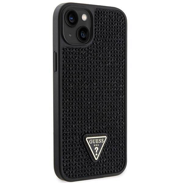 GUESS GUHCP14MHDGTPK IPHONE 14 PLUS / 15 PLUS 6.7 "BLACK / BLACK HARDCASE RHINESTONE TRIANGLE