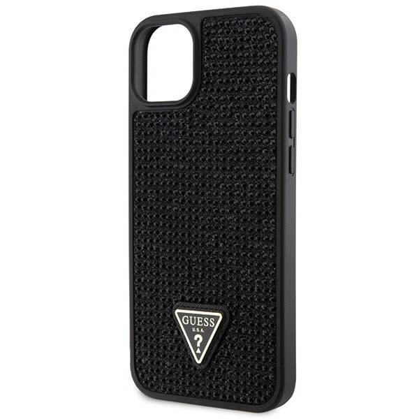 GUESS GUHCP14MHDGTPK IPHONE 14 PLUS / 15 PLUS 6.7 "BLACK / BLACK HARDCASE RHINESTONE TRIANGLE