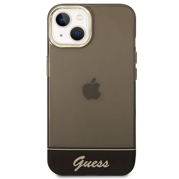 GUESS GUHCP14MHGCOK IPHONE 14 PLUS / 15 PLUS 6.7 "BLACK / BLACK HARDCASE TRANSLUCENT