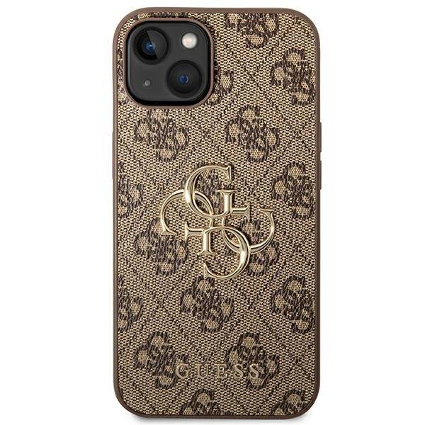 GUESS GUHCP14S4S4GBBB IPHONE 14/15/13 6.1 "BRONZE / BROWN HARDCASE 4G BIG METAL LOGO