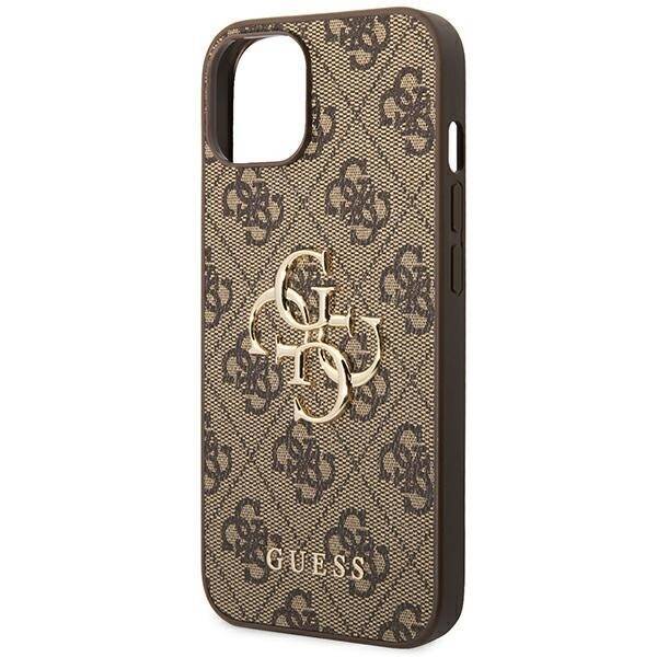 GUESS GUHCP14S4S4GBBB IPHONE 14/15/13 6.1 "BRONZE / BROWN HARDCASE 4G BIG METAL LOGO