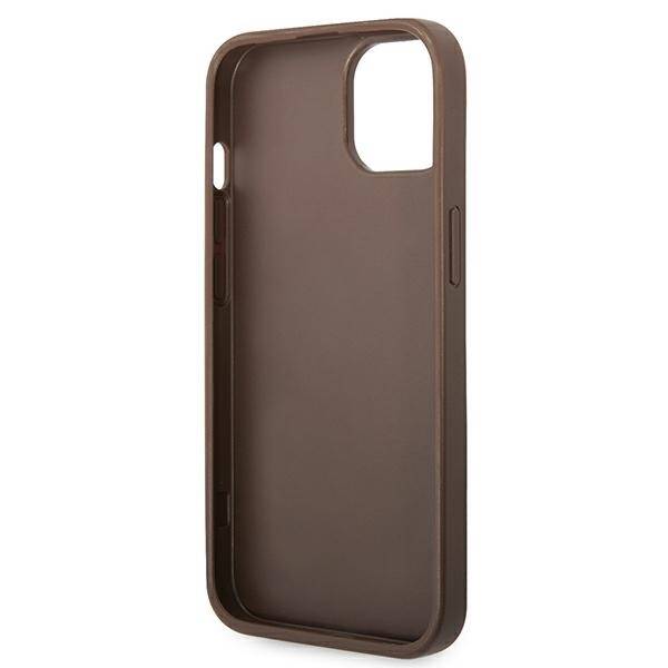 GUESS GUHCP14S4S4GBBB IPHONE 14/15/13 6.1 "BRONZE / BROWN HARDCASE 4G BIG METAL LOGO