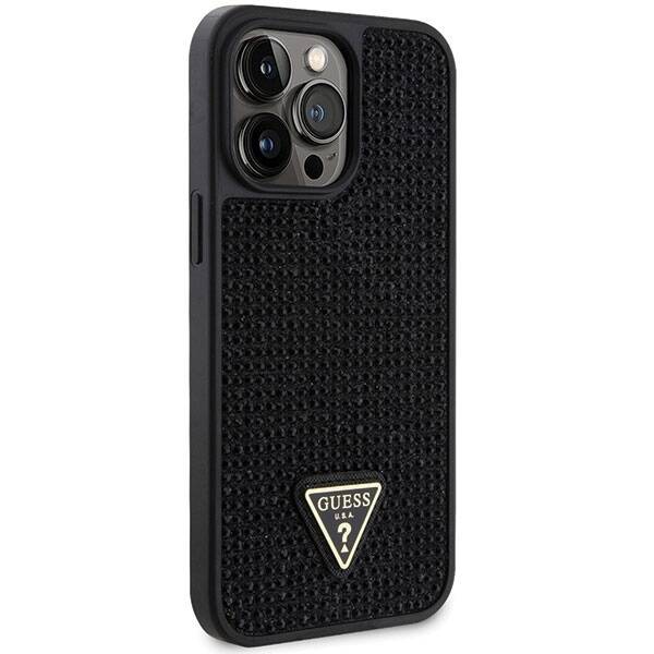 GUESS GUHCP14XHDGTPK IPHONE 14 PRO MAX 6.7 "BLACK/BLACK HARDCASE RHINESTONE TRIANGLE