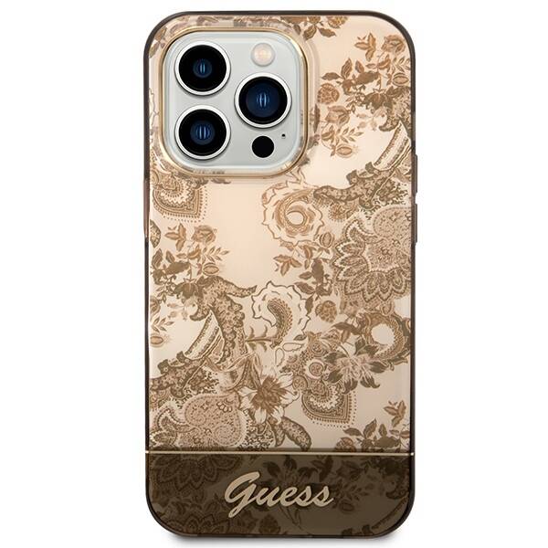 GUESS GUHCP14XHGPLHC IPHONE 14 PRO MAX 6.7 "OUTER HARDCASE PORCELAIN COLLECTION