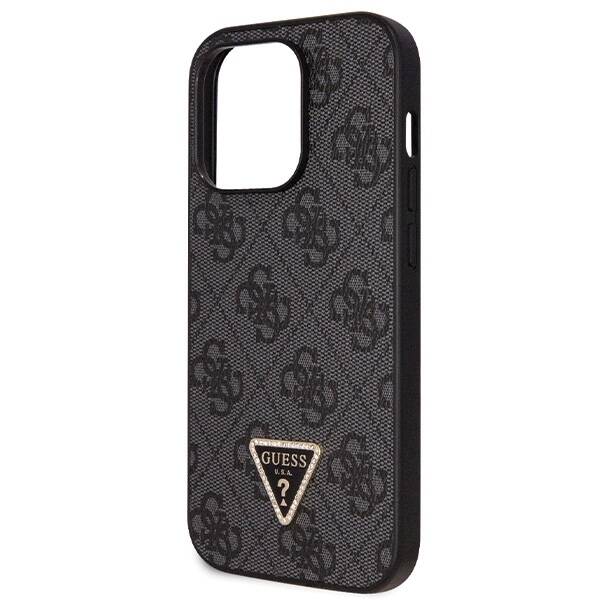 GUESS GUHCP14XP4TDSCPK IPHONE 14 PRO MAX 6.7 "BLACK/BLACK HARDCASE CROSSBODY 4G METAL LOGO