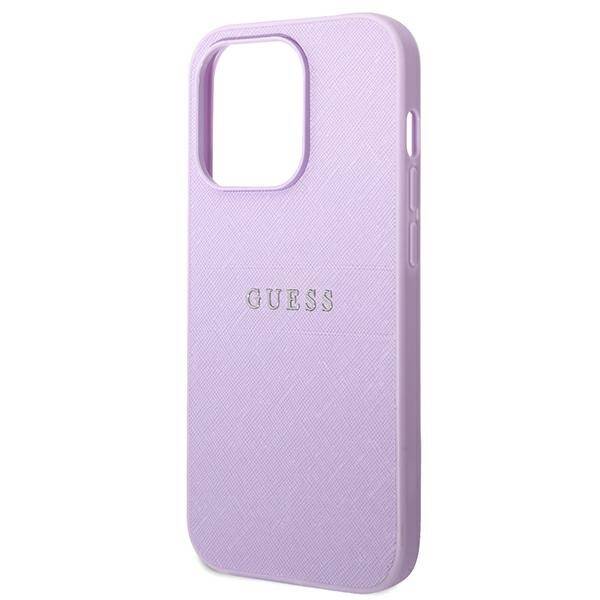 GUESS GUHCP14XPSASBPU IPHONE 14 PRO MAX 6.7 "PURPLE/PURPLE SAFFIANO STRAP