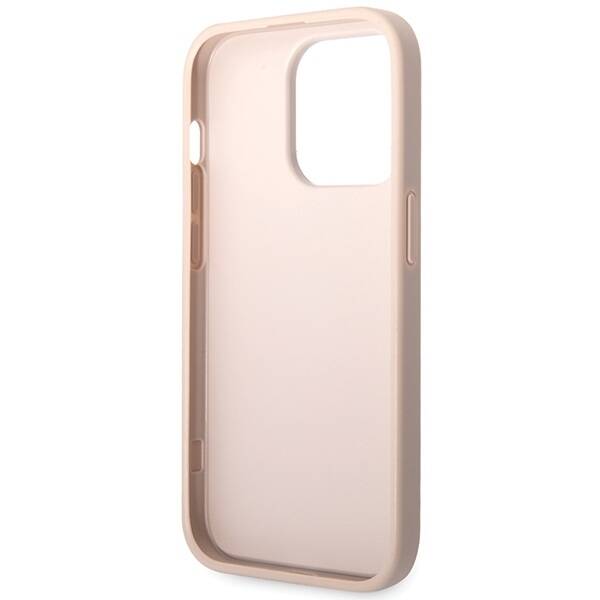 GUESS GUHCP15L4L4GPIPI IPHONE 15 PRO 6.1 "PINK/PINK HARDCASE 4G BIG METAL LOGO