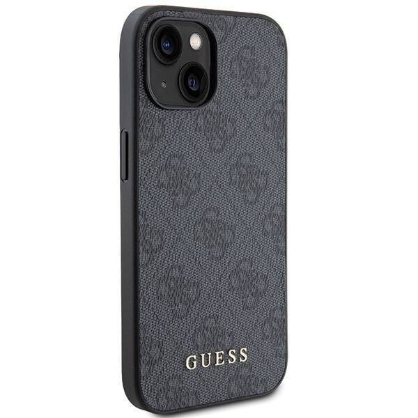 GUESS GUHCP15MG4GFGR IPHONE 15 PLUS / 14 PLUS 6.7 "GRAY / GRAY HARD CASE 4G METAL GOLD LOGO