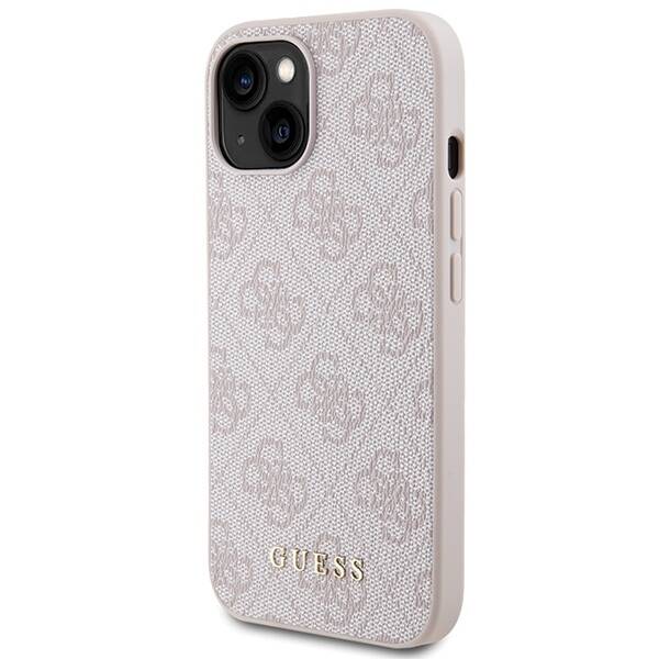 GUESS GUHCP15MG4GFPI IPHONE 15 PLUS / 14 PLUS 6.7 "PINK / PINK HARD CASE 4G METAL GOLD LOGO