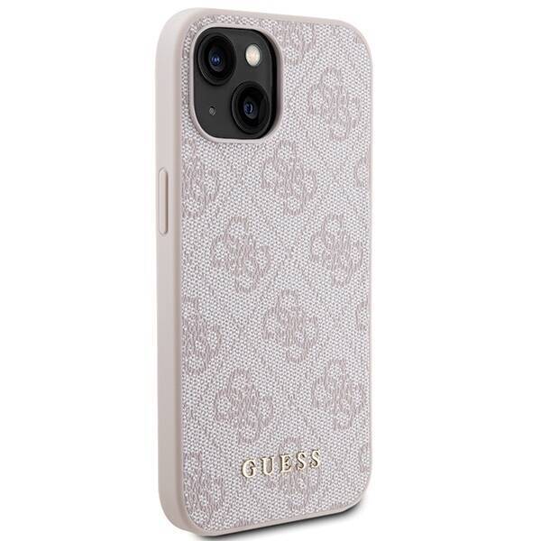 GUESS GUHCP15MG4GFPI IPHONE 15 PLUS / 14 PLUS 6.7 "PINK / PINK HARD CASE 4G METAL GOLD LOGO