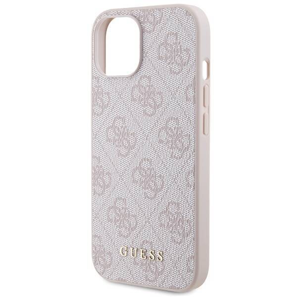 GUESS GUHCP15MG4GFPI IPHONE 15 PLUS / 14 PLUS 6.7 "PINK / PINK HARD CASE 4G METAL GOLD LOGO