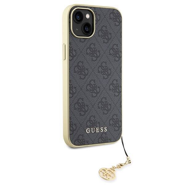 GUESS GUHCP15MGF4GGGR IPHONE 15 PLUS / 14 PLUS 6.7 "GRAY / GRAY HARDCASE 4G CHARMS COLLECTION