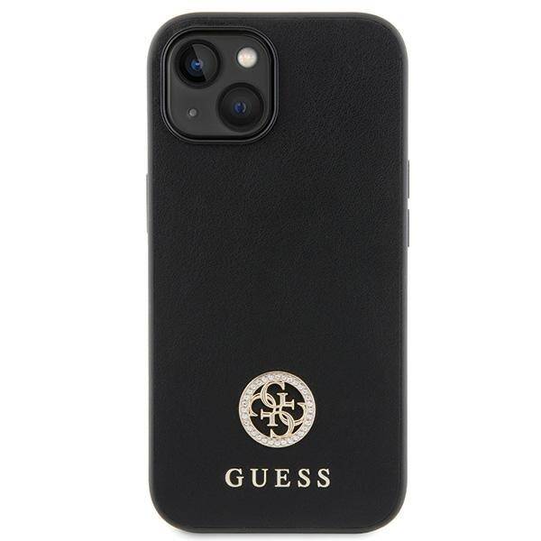 GUESS GUHCP15MPS4DGPK IPHONE 15 PLUS / 14 PLUS 6.7 "BLACK / BLACK HARDCASE STRASS METAL LOGO