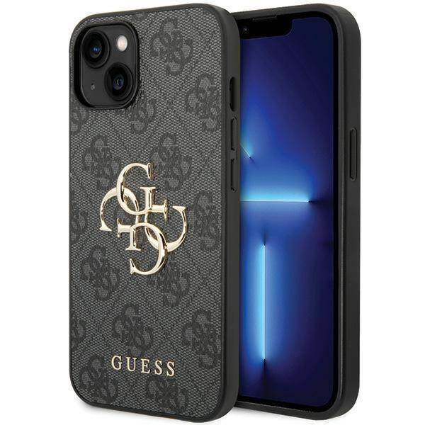 GUESS GUHCP15S4GGGR IPHONE 15/14/13 6.1 "GRAY / GRAY HARDCASE 4G BIG METAL LOGO