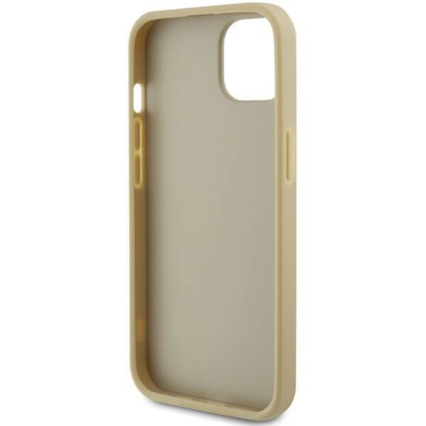 GUESS GUHCP15SP4LGD IPHONE 15/14/13 6.1 "GOLD / GOLD HARDCASE PERFORATED 4G GLITTER