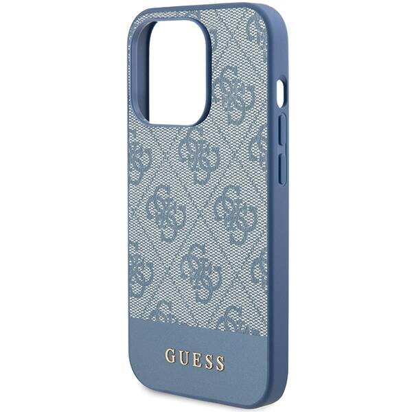 GUESS GUHCP15XG4GLBL IPHONE 15 PRO MAX 6.7 "BLUE/BLUE HARDCASE 4G STRIPE COLLECTION