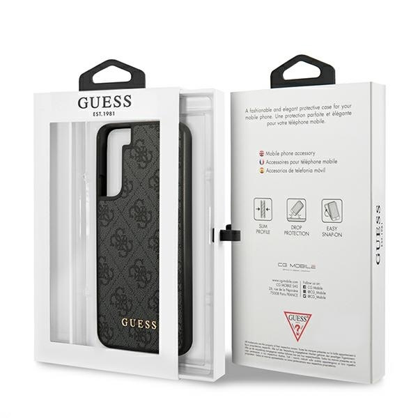 GUESS GUHCS22SG4GFGR S22 S901 GRAY/GRAY HARD CASE 4G METAL GOLD LOGO