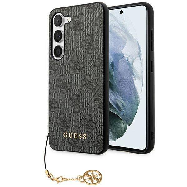 GUESS GUHCS23MGF4GGR S23+ S916 GRAY/GRAY HARDCASE 4G CHARMS COLLECTION