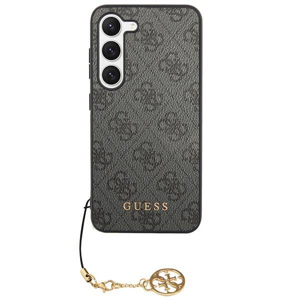 GUESS GUHCS23MGF4GGR S23+ S916 GRAY/GRAY HARDCASE 4G CHARMS COLLECTION