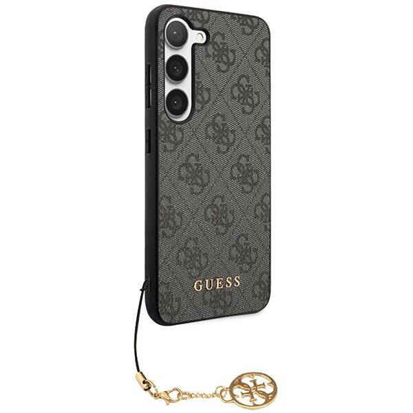 GUESS GUHCS23MGF4GGR S23+ S916 GRAY/GRAY HARDCASE 4G CHARMS COLLECTION