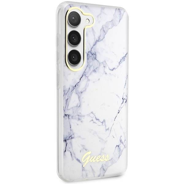 GUESS GUHCS23MPCUMAH S23+ S916 WHITE/WHITE HARDCASE MARBLE