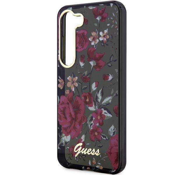 GUESS GUHCS23SHCFWSA S23 S911 GREEN/KHAKI HARDCASE FLOWER COLLECTION