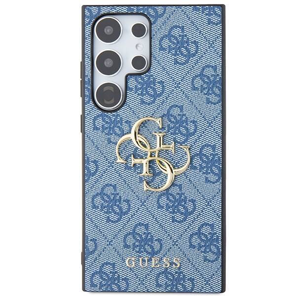 GUESS GUHCS24L4L4GBBL S24 ULTRA S928 BLUE/BLUE HARDCASE 4G BIG METAL LOGO