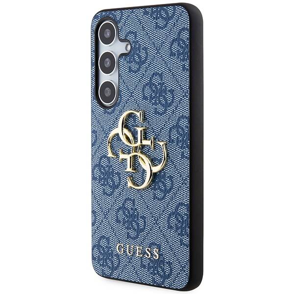 GUESS GUHCS24M4MGBL S24+ S926 BLUE/BLUE HARDCASE 4G BIG METAL LOGO