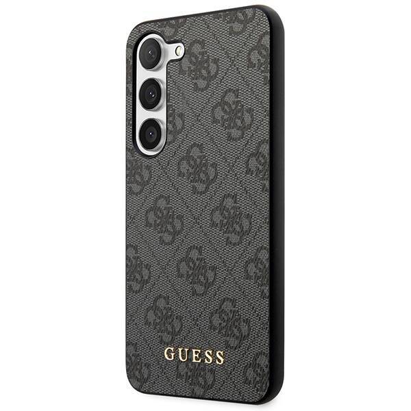 GUESS GUHCS24MG4GFGR S24+ S926 BLACK/BLACK HARDCASE 4G METAL GOLD LOGO