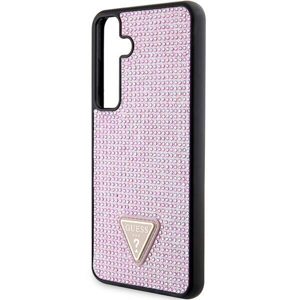 GUESS GUHCS24MHDGPPPP S24+ S926 PINK/PINK HARDCASE RHINESTONE TRIANGLE