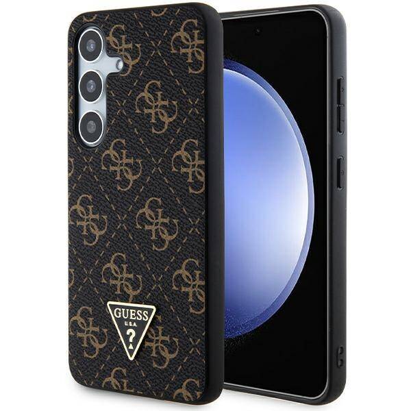 GUESS GUHCS24SPG4GPK S24 S921 BLACK/BLACK HARDCASE 4G TRIANGLE