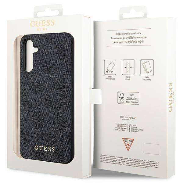 GUESS GUHCSA14G4GFGR A14 GRAY/GRAY HARD CASE 4G METAL GOLD LOGO