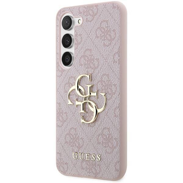 GUESS GUHCSA354GMGPI A35 A356 PINK/PINK HARDCASE 4G BIG METAL LOGO