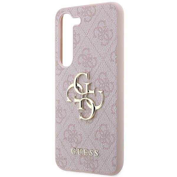 GUESS GUHCSA354GMGPI A35 A356 PINK/PINK HARDCASE 4G BIG METAL LOGO