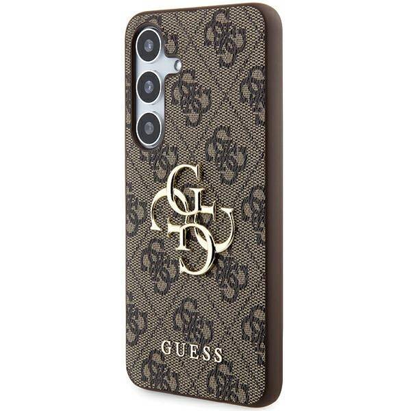 GUESS GUHCSA554GMGBR A55 A556 BROWN HARDCASE 4G BIG METAL LOGO