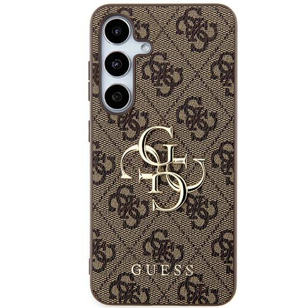 GUESS GUHCSA554GMGBR A55 A556 BROWN HARDCASE 4G BIG METAL LOGO