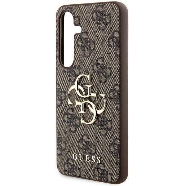 GUESS GUHCSA554GMGBR A55 A556 BROWN HARDCASE 4G BIG METAL LOGO