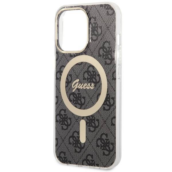 GUESS GUHMP13LH4STK IPHONE 13 PRO / 13 6.1 "BLACK / BLACK HARDCASE 4G MAGSAFE