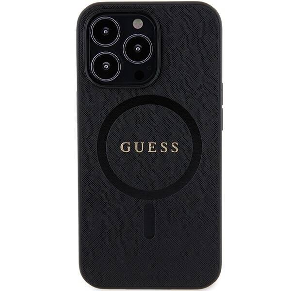 GUESS GUHMP13LPSAHMCK IPHONE 13 PRO / 13 6.1 "BLACK / BLACK HARDCASE SAFFIANO MAGSAFE