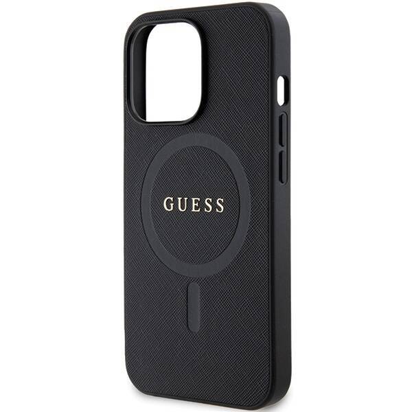 GUESS GUHMP13LPSAHMCK IPHONE 13 PRO / 13 6.1 "BLACK / BLACK HARDCASE SAFFIANO MAGSAFE