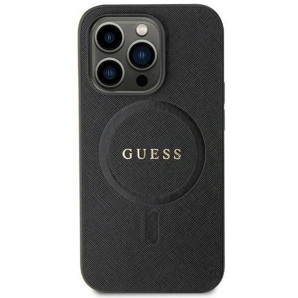 GUESS GUHMP13LPSAHMCK IPHONE 13 PRO / 13 6.1 "BLACK / BLACK HARDCASE SAFFIANO MAGSAFE