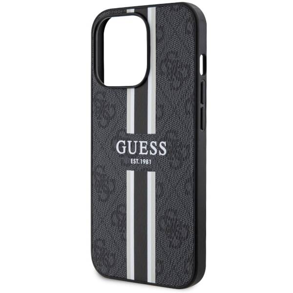 GUESS GUHMP13XP4RPSK IPHONE 13 PRO MAX 6.7 "BLACK/BLACK HARDCASE 4G PRINTED STRIPE MAGSAFE