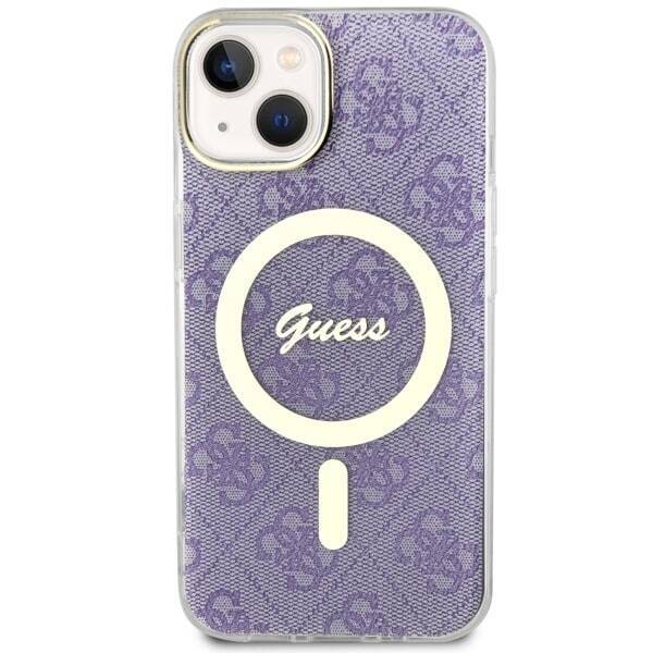 GUESS GUHMP14SH4STU IPHONE 14/15/13 6.1 "PURPUROWY / PURPLE HARDCASE 4G MAGSAFE