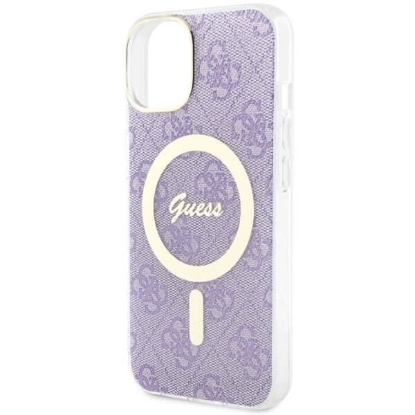 GUESS GUHMP14SH4STU IPHONE 14/15/13 6.1 "PURPUROWY / PURPLE HARDCASE 4G MAGSAFE