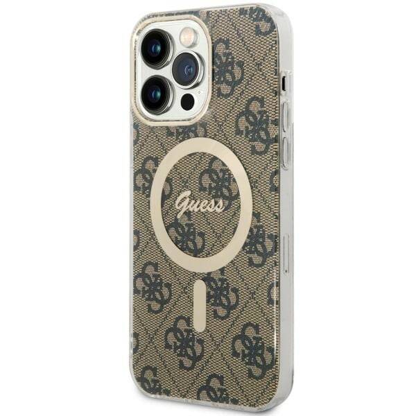 GUESS GUHMP14XH444 IPHONE 14 PRO MAX 6.7 "BROWN/BROWN HARDCASE 4G MAGSAFE