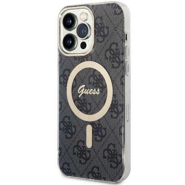 GUESS GUHMP14XH4STK IPHONE 14 PRO MAX 6.7 "BLACK/BLACK HARDCASE 4G MAGSAFE