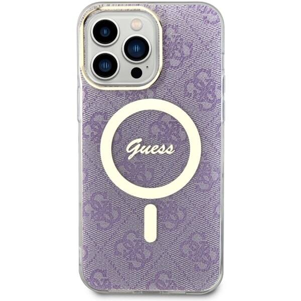 GUESS GUHMP14XH4STU IPHONE 14 PRO MAX 6.7 "PURPLE/PURPLE HARDCASE 4G MAGSAFE