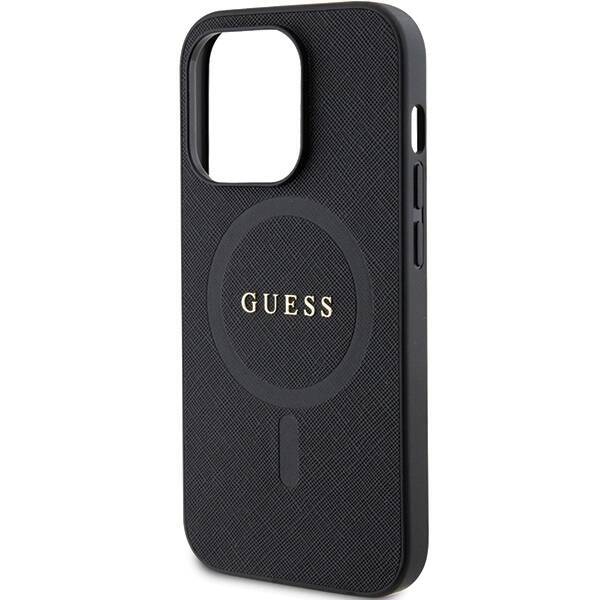 GUESS GUHMP14XPSAHMCK IPHONE 14 PRO MAX 6.7 "BLACK/BLACK HARDCASE SAFFIANO MAGSAFE